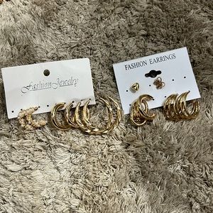 Gold hoops variety